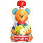 Пюре Bambolina из груш с 4 месяцев, 90г
