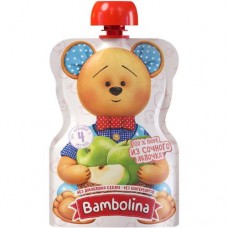 Пюре Bambolina из яблок с 4 месяцев, 90г в магазинах Перекресток