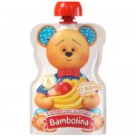 Пюре Bambolina из яблок и банана с 6 месяцев, 90г