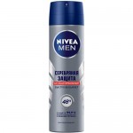 Антиперспирант Nivea Men Серебрянная защита спрей, 150мл Антиперспирант Nivea Men Серебрянная защита спрей, 150мл
