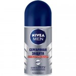 Антиперспирант Nivea Men Серебрянная защита роликовый, 50мл Антиперспирант Nivea Men Серебрянная защита роликовый, 50мл