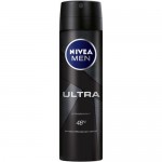 Антиперспирант Nivea Men Ultra Антибактериальный эффект спрей, 150мл Антиперспирант Nivea Men Ultra Антибактериальный эффект спрей, 150мл