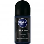 Антиперспирант Nivea Men Ultra Антибактериальный эффект ролик, 50мл Антиперспирант Nivea Men Ultra Антибактериальный эффект ролик, 50мл