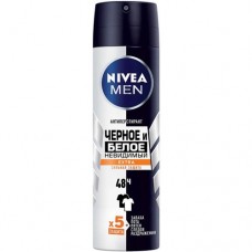 Антиперспирант Nivea Men Чёрное и Белое Невидимый Extra спрей, 150мл в магазинах Перекресток