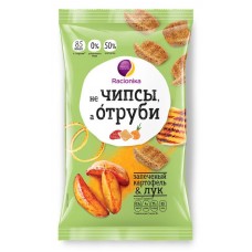 Отруби Racionika Не чипсы, а отруби запеченный картофель-лук, 90г в магазинах Перекресток