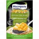 Отруби овсяные Мистраль Энергия и бодрость манго-ананас-чиа, 30г