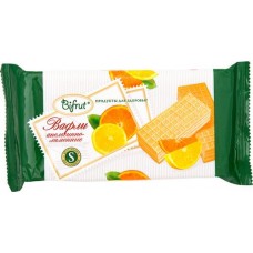 Вафли Bifrut апельсин-лимон на сорбите, 100г в магазинах Перекресток
