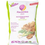 Чипсы Racionika Diet лук-укроп высокобелковые без глютена, 50г