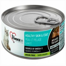 Корм 1st Сhoice Nutrition Здоровая Шерсть сардина с макрелью в масле тунца для кошек, 85г в магазинах Перекресток