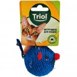 Игрушка Triol из сизаля Мышонок для кошек 65мм