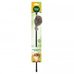 Игрушка для кошек Triol Дразнилка серая мышка, 7х50см