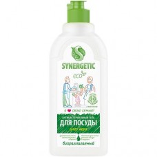 Средство для мытья посуды Synergetic алоэ биоразлагаемое, 500мл в магазинах Перекресток