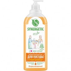 Средство для мытья посуды Synergetic Сочный апельсин, 1л в магазинах Перекресток