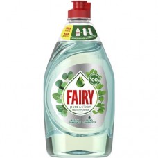 Средство Fairy для мытья посуды Pure&clean мята и эвкалипт, 450мл в магазинах Перекресток