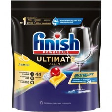 Капсулы Finish Powerball Ultimate Aio с ароматом лимона для посудомоечных машин, 44шт в магазинах Перекресток