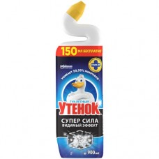 Средство чистящее Туалетный Утенок Супер Сила Видимый Эффект для унитаза, 900мл в магазинах Перекресток