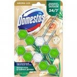 Блок Domestos Power 5+ для очищения унитаза Свежесть Зеленого Чая, 2х50г