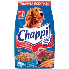 Сухой корм Chappi для собак сытный мясной обед с говядиной по-домашнему, 2.5кг в магазинах Перекресток