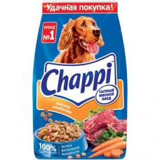 Сухой корм Chappi полнорационный для собак сытный мясной обед мясное изобилие, 2.5кг в магазинах Перекресток