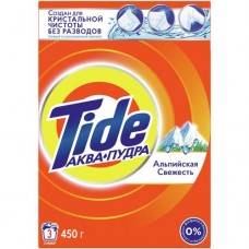 Порошок стиральный Tide Альпийская свежесть автомат, 450г в магазинах Перекресток