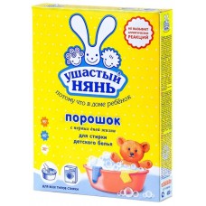 Порошок стиральный Ушастый нянь для детского белья, 400г в магазинах Перекресток
