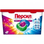 Капсулы для стирки Персил Power Caps Color 4in1 концентрированные, 14шт