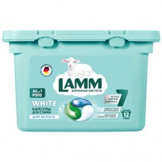 Капсулы для стирки Lamm Альпийская Свежесть, 12х15г в магазинах Перекресток