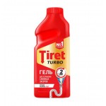 Гель Tiret Turbo для устранения засоров, 500мл