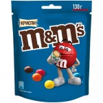 Конфеты M&M's Криспи драже с хрустящим центром для компании, 130г