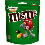 Конфеты M&M's драже с арахисом, солью и молочным шоколадом для компании, 145г