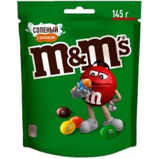Конфеты M&M's драже с арахисом, солью и молочным шоколадом для компании, 145г в магазинах Перекресток