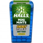 Конфеты Halls Mini Mints Mint Twist мята-ментол с витамином В6 и экстрактом женьшеня, 12.5г