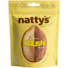 Драже Nattys Crush Peanut c арахисом в арахисовой пасте и какао, 80г в магазинах Перекресток