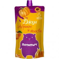Джем Потапыч Абрикос и тыква, 300г в магазинах Перекресток