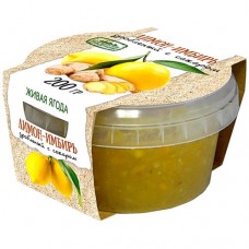 Лимон-имбирь Егорьевские Традиции дроблёный с сахаром, 200г в магазинах Перекресток