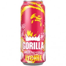 Напиток безалкогольный Gorilla личи-груша сильногазированный, 450мл в магазинах Перекресток
