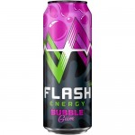Энергетический напиток Flash Up Energy Bubble Gum банан-клубника, 450мл