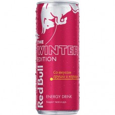 Энергетический напиток Red Bull The Winter Edition груша-корица, 250мл в магазинах Перекресток