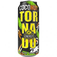 Напиток энергетический Tornado Energy Coconut безалкогольный тонизирующий газированный, 450мл в магазинах Перекресток