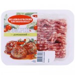 Фарш домашний Великолукский Мясокомбинат охлаждённый категория Б, 400г