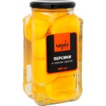 Персики Vegda Product в лёгком сиропе, 880г