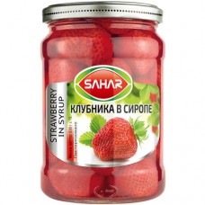 Клубника Sahar в сиропе, 630г в магазинах Перекресток