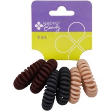 Набор резинок для волос Маркет Beauty, 6шт в магазинах Перекресток
