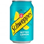 Напиток безалкогольный Schweppes Биттер лемон газированный, 330мл