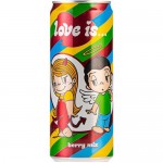 Напиток Love is Ягодный микс безалкогольный газированный пастеризованный жестяная банка, 330мл Напиток Love is Ягодный микс безалкогольный газированный пастеризованный жестяная банка, 330мл