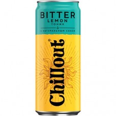 Тоник Chillout Bitter lemon безалкогольный сильногазированный, 330мл в магазинах Перекресток