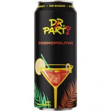 Напиток газированный Dr.Party со вкусом коктейля Cosmopolitan безалкогольный, 450мл в магазинах Перекресток
