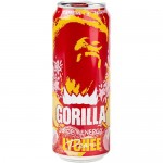 Энергетический напиток Gorilla личи-груша, 450мл