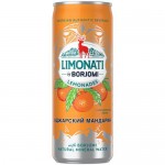 Напиток газированный Limonati By Borjomi Аджарский Мандарин с соком и природной минеральной водой, 330мл