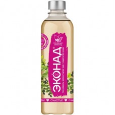 Напиток газированный Эконад Счастье безалкогольный, 500мл в магазинах Перекресток